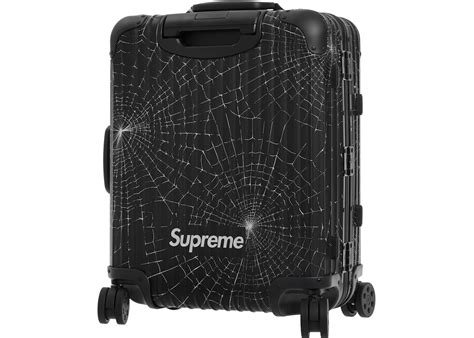 supreme rimowa cabin plus black.